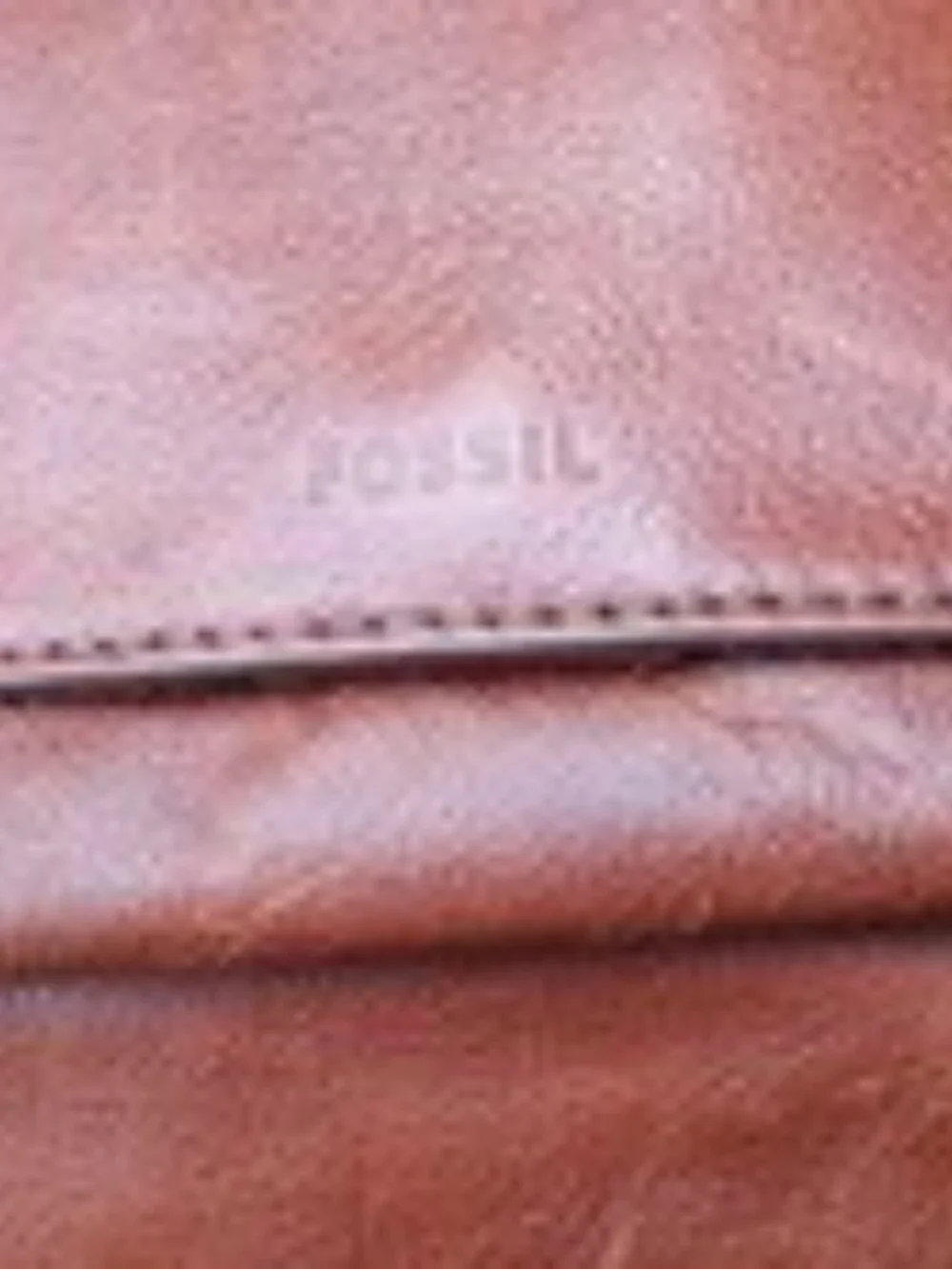 FOSSIL Cleo Cabernet Brown Soft Leather Shoulder Hobo Handbag Medium Orig $198